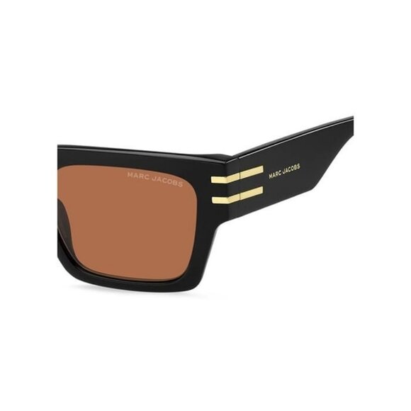 New MARC JACOBS Black Square Marc 787/S 8LZW7 Sunglasses Women - Picture 3 of 3